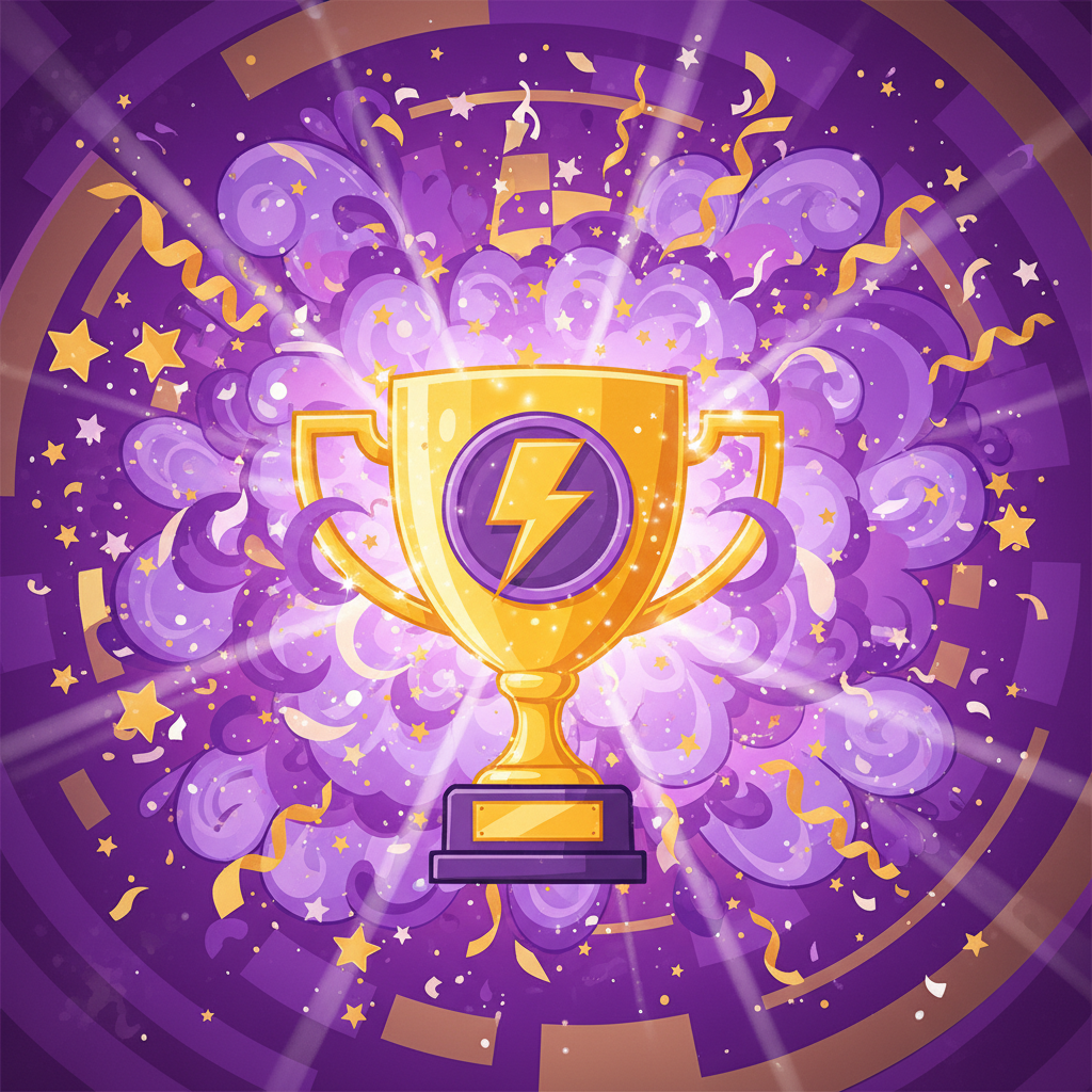 Mission complete celebration