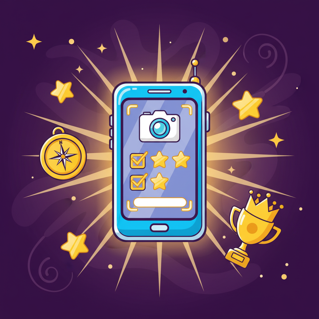 Mission briefing on a phone